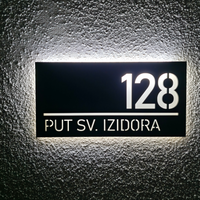 Numero civico a LED 1 12V